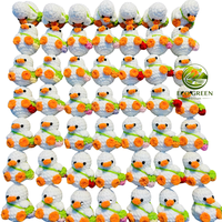 Porte-clés en peluche animal au crochet fait main, breloque de sac en fil doux Kawaii, jouet mignon pour enfants, filles et femmes