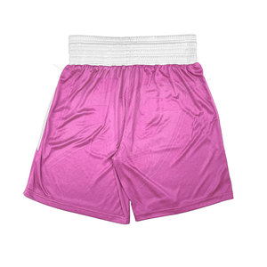 Shorts d'entraînement Muay Thai personnalisés haut de gamme avec empiècements latéraux décoratifs en satin/polyester, séchage rapide, respirants, pour arts martiaux - Product Image 2