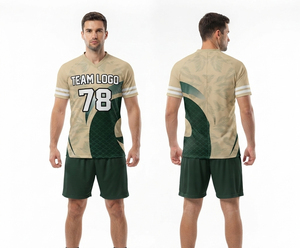 Tenue de handball d'élite personnalisée : Maillot d'équipe et short assorti, vêtements de sport performants en tissu extensible et respirant - Product Image 2