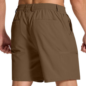 Men's Golf Shorts Lightweight Stretchable Waistband Polyester Spandex Blended Material Side And Back Pocket Wear Wholesale Short - Product Image 2