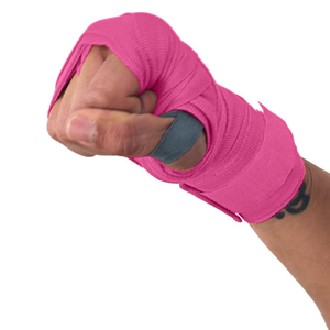 Cotton Durable Boxing Hand <b>Wraps</b> in Yellow Red Blue White <b>Black</b> for Gym Training Comfortable Fit All Seasons Use - Product Image 2