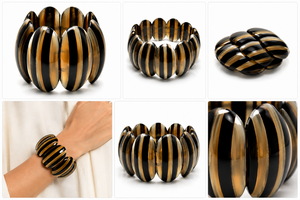 Bracelets fantaisie en corne naturelle faits à la main Old Ritual PNM pour femmes à prix avantageux directement du fabricant Delhi - Product Image 3