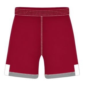 Pantalones Cortos de Rugby Color Marrón Oscuro y Blanco, Cintura Elástica con Cordón, Ropa Deportiva Ligera para Entrenamiento, Partidos y Equipos - Product Image 2