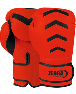 New Manufacturing Custom Made Durable PU Leather Waterproof MMA Training and Sparring <b>Gloves</b> Velcro for Adults Kids Boxing - Product Image 6