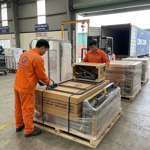 Hydraulic Scissor Lift Glass Sheet Handling Cart Mobile Height Adjustable Transport <b>Trolley</b> Capacity 500kg Heavy Duty OEM ODM - Product Image 6