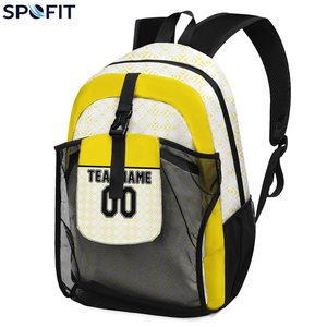 Mochila de Fútbol Personalizada con Nombre, Bolsa Deportiva Personalizada, Bolsa de Baloncesto Personalizada, Mochilas de Fútbol al por Mayor, Impresión por Sublimación - Product Image 3