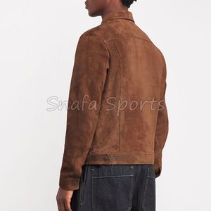 Camisa Ligera y Cómoda de Cuero Sintético para Hombre, Talla Grande, Diferentes Colores, XL, con Estampado de Alta Calidad, Nueva Condición - Product Image 3