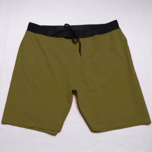 Shorts de bain légers pour hommes 2025 UPF50+ à séchage rapide, style hawaïen, en Spandex, mi-longs, unis et respirants pour la natation et le surf - Product Image 2