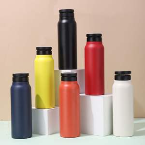 Gourde d'hydratation polyvalente de 24 oz avec support magnétique pour téléphone portable et paille pliable pour l'entraînement sportif mains libres - Product Image 2