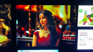 Boîte à lumière LED en verre ultra-mince publicitaire personnalisée A1 A2 A3 A4 Boîte à lumière super lumineuse à cadre d'affiche avec pince à pression ultra-mince - Product Image 3