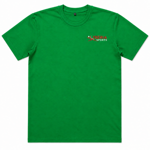 IBERIA Vente en gros T-shirt vert à col rond de qualité supérieure |   T-shirt décontracté à manches courtes |   Vêtements en gros avec logo personnalisé OEM - Product Image 1