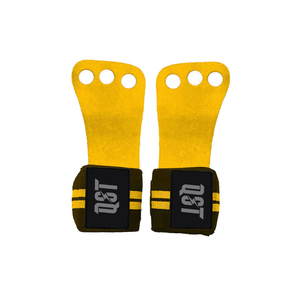 Poignée de musculation en cuir de vachette de qualité professionnelle, réglable, antidérapante, robuste, pour entraînement croisé et levage de poids, durable - Product Image 4