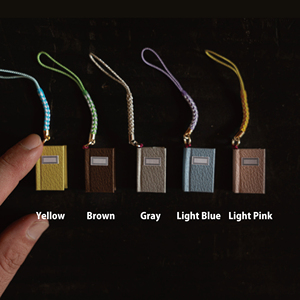 สายคล้องหนังสือขนาดเล็ก ทำด้วยมือจากกระดาษญี่ปุ่น - Product Image 6