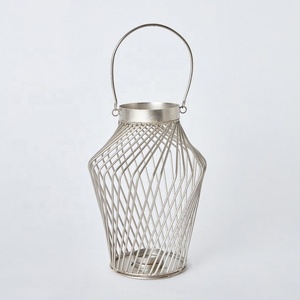 Wholesale Modern Silver Designer Metal Wire <b>Tea</b> <b>Light</b> <b>Holder</b> for Home and Weddings Decoration - Product Image 2