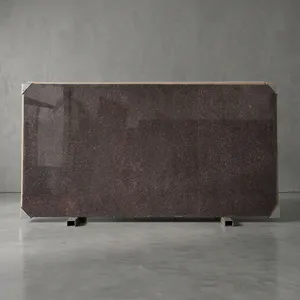 Elegant Cherry Brown Granite <b>Stone</b> Slabs Superior Quality Natural Granite for Kitchen Countertops Wall Cladding and Interior - Product Image 2