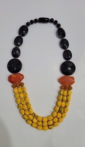 High Quality Handcrafted Resin <b>Beaded</b> Necklace Unisex Trendy Party <b>Direct</b> From India - Product Image 3