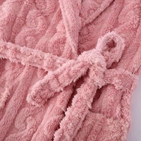 Peignoir en coton de luxe avec logo brodé personnalisé, peignoir doux au toucher, idéal pour hôtel, spa, maison, relaxation