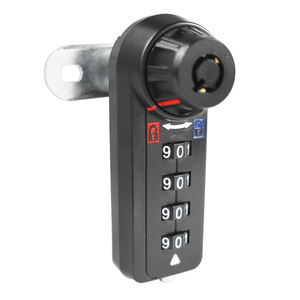 Serrure à came en alliage de zinc chromé pour applications sécurisées de boîtes aux lettres - Product Image 2