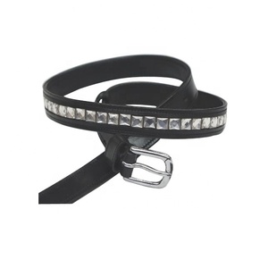 Cinturones de polo de cuero de diseño personalizado para productos de caballo de género específico de equitación. - Product Image 5