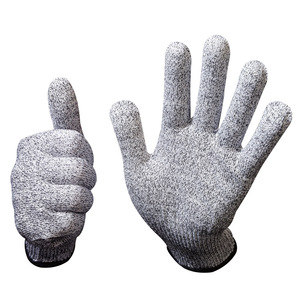 Gants de sécurité légers en HPPE/HDPE non enduits, résistants aux coupures A3/A4, tricotés sans couture, pour maniement de précision, conformes aux normes ANSI/ISEA - Product Image 4