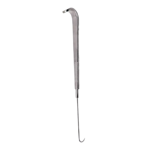 Crochet de trachéotomie 15 cm à pointe acérée en acier inoxydable, instrument chirurgical - Product Image 1