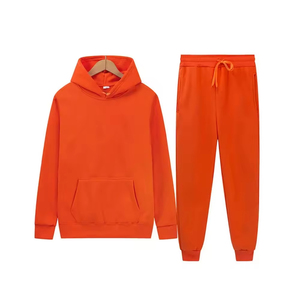 Ensemble de survêtement imperméable et coupe-vent léger personnalisé pour homme, veste de survêtement unie marron rétro et pantalon de jogging - Product Image 5
