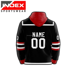 Las mejores camisetas y sudaderas con capucha de hockey personalizadas Ropa deportiva de sublimación Premium para jugadores de hockey sobre hielo - Product Image 5