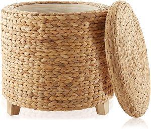 Eco Friendly Handmade Natural Rattan Jute Food-Safe Storage <b>Basket</b> <b>Large</b> Woven Blanket Laundry Organizer Customizable Color Logo - Product Image 6