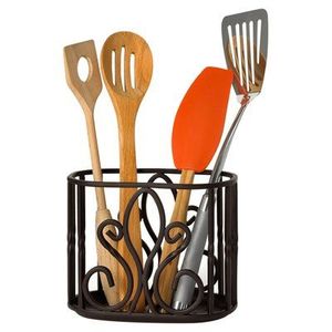Porta cubiertos de metal de diseño clásico para una mesa de comedor formal que ofrece elegancia atemporal y organización de utensilios. - Product Image 6