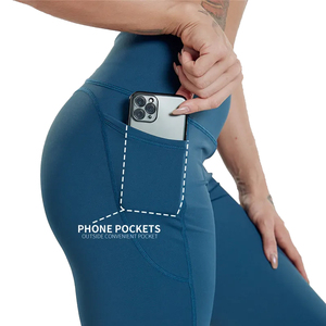 High Quality Factory Price Lightweight Breathable Women High Waist <b>Knitted</b> <b>Leggings</b> Comfortable Slim Fit Quick Dry Gym Running - Product Image 4