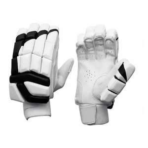 Gants de cricket en cuir de qualité supérieure, professionnels, durables, écologiques, fermeture à boucle auto-agrippante, personnalisables, forte adhérence - Product Image 1