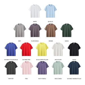 T-shirt Homme Luxe Effet Vieilli 100% Coton Coupe Slim Qualité Supérieure Logo Vintage Ringer Personnalisé Délavé à l'Acide 300 Grammes Séchage Rapide - Product Image 6