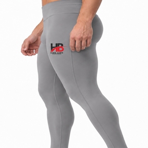 Leggings de yoga pour hommes sur mesure, qualité supérieure, tissu extensible prêt pour le yoga, séchage rapide, fabrication sur mesure, qualité d'exportation, leggings de yoga pour hommes - Product Image 3