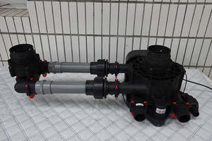 Vanne de contrôle automatique pour <span class=keywords><strong>adoucisseur</strong></span> d'eau à double réservoir et filtre unique pour usage domestique - Product Image 4