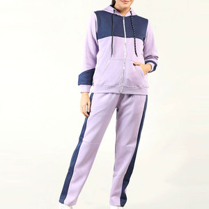 Casual Wear Custom Logo Factory Sale Customized Women Tracksuit Sets High Quality Track Suit For Women - Product Image 1
