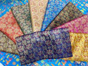 Tissu en Soie Jacquard Brocart de Luxe sur Mesure en Rouleau pour Kaftan, Kimono, Tapisserie, Robe de Mariée, Confection de Vêtements, Poids Moyen - Product Image 6