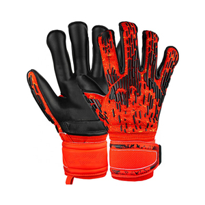 Gants de gardien de but de football en latex antidérapants, durables et imperméables, ajustables, vente en gros, personnalisables - Product Image 6