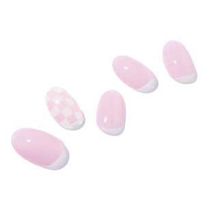 Autocollants pour ongles en gel semi-durci de qualité salon coréenne 100% réelle, véganes, sans cruauté, non toxiques, faciles à appliquer, 28 pièces - Product Image 2