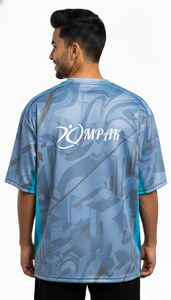 Camiseta Casual Oversize para Hombre, Estilo Urbano, Sublimada, Moderna, Corte Regular, Poliéster/Algodón, Ecológica y Transpirable - Product Image 2