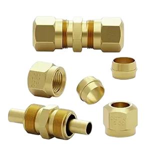 Conectores de Latón de Alta Resistencia para Sistemas de Frenos, Duraderos y Resistentes a la Corrosión, para Líneas Hidráulicas Automotrices - Product Image 1