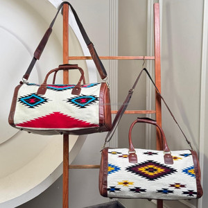 Manta de sillín personalizada de fábrica 2025, bolsa de lona de viaje de cuero Real para mujer, estilo deportivo, fin de semana, herramienta manual, fin de semana durante la noche - Product Image 5