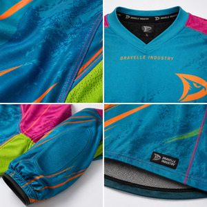 Uniforme de Paintball Sublimado Personalizado |   Jersey de Competición Profesional con Ventilación en las Axilas y Gráficos Multicolores - Product Image 5