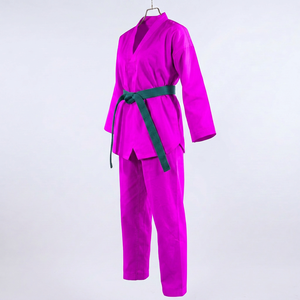 Uniforme classique de Taekwondo, tenue légère d'arts martiaux, tissu doux et respirant, construction durable pour l'entraînement et le sparring - Product Image 5