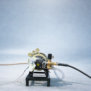 Nettoyeur à pression industriel 350 bars, moteur en cuivre 3HP, équipement de nettoyage haute résistance avec kit complet - Product Image 2