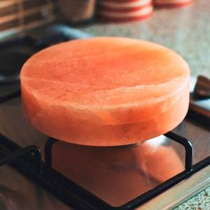 Bloc de sel rose de l'Himalaya 8x8x1 pouce, qualité alimentaire, pour cuisson et service sur grillades et barbecue - Product Image 3