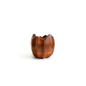 Modern Handcrafted Wooden Cutlery Holder Eco-Friendly <b>Kitchen</b> Utensil Organizer & Multipurpose Tabletop <b>Caddy</b> For Restaurants - Product Image 3