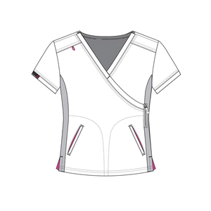 Uniforme de Trabajo Elástico para Spa y Belleza, Diseño Moderno, Túnica Personalizada para Mujer, Uniforme de Enfermera, Conjuntos de Uniformes Médicos Transpirables para Hospital - Product Image 5