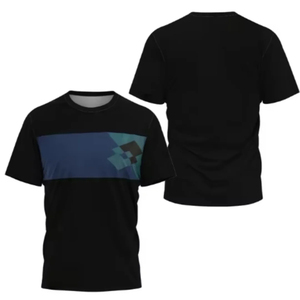 Uniforme de Fútbol Americano Unisex Personalizado con Colores, Cuello Redondo, Manga Corta, Nombre del Jugador, Impresión por Sublimación, Poliéster - Product Image 1