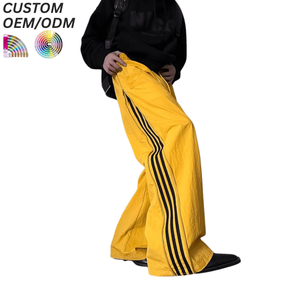 Pantalon en coton imprimé respirant et infroissable pour hommes grandes tailles, coupe décontractée pour le bureau, avec support OEM/ODM pour logo personnalisé - Product Image 3