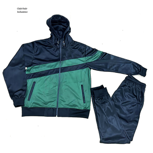 Conjunto Deportivo Reflectante para Hombre, Chaqueta y Pantalones Cortavientos de Nailon, Chaqueta Cortavientos Reflectante Personalizada con Logotipo para Hombre - Product Image 1